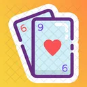 Poquer Cartas De Poquer Jogo De Cartas Ícone