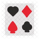 Cartas De Poker Apuesta Juego De Cartas Icono