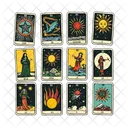 Cartas De Tarot Icono