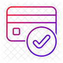 Carte Approuver Compte Verifie Icône