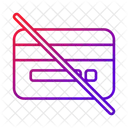 Carte Pas De Carte Pas Dargent Icône
