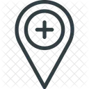 Carte Emplacement Epingle Icône