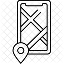 Carte Emplacement Navigation Icône