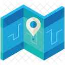 Carte Navigation Localisation Icon