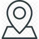 Carte Emplacement Epingle Icône
