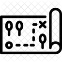 Carte Navigation GPS Icône