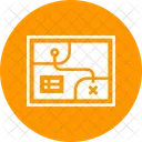 Carte Navigation Direction Ícone