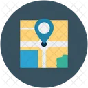 Carte Navigation Localisation Icon