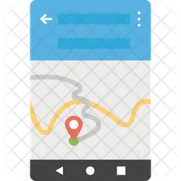 Application cartographique  Icône