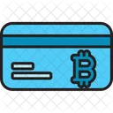 Carte bitcoin  Icône