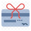 Cadeau Carte Certificat Icône