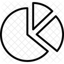 Diagramme Circulaire Diagramme Diagramme Circulaire Icône