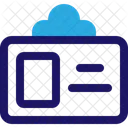 Carte Didentite Identification Informations Didentification Icône