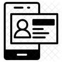 Carte d'identité  Icône