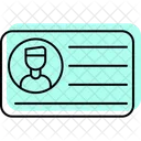 Contact Carte Profil Icône