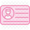 Contact Carte Profil Icône