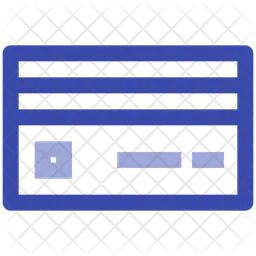 Carte de crédit  Icône