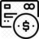Carte de crédit  Icône