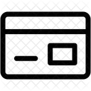 Carte de crédit  Icône