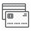 Carte de crédit  Icône