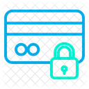 Carte De Debit Carte ATM Verrouillage Par Mot De Passe Icône