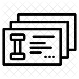 Carte de membre de salle de sport  Icône