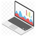 Carte De Montagne Analyse Web Statique En Ligne Icône