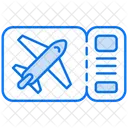 Carte d'embarquement  Icône
