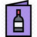 Vin Carte Cuisine Icon