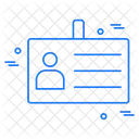 Carte d'identité  Icône