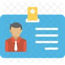Employeur Entreprise Identite Icône