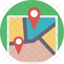 Carte Localisation Navigation Icon