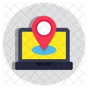 Carte En Ligne Navigation En Ligne GPS En Ligne Icône