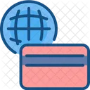 Globe Internet Paiement Internet Icône