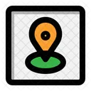 Carte Papier Carte Emplacement Icon