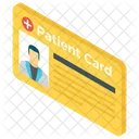 Carte Patient Carte Didentite Identite Icône