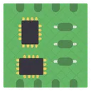 Carte Mere Ordinateur Circuit Icône