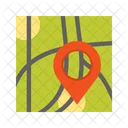 Marque Destination Carte Symbol