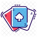 Carte Da Poker Giochi Di Carte Giochi Dazzardo Icon