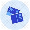 Carte Postale Streamline Kameleon Icon