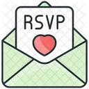 Carte RSVP Carte De Mariage Carte Dinvitation Icône