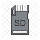 Carte SD  Icône