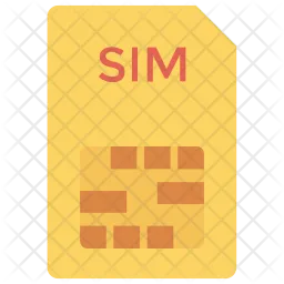 Carte SIM  Icône