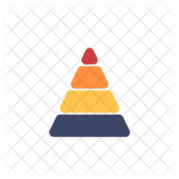 Diagramme triangulaire  Icône