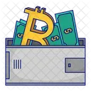 Carteira Bitcoin Carteira Pagamento Ícone