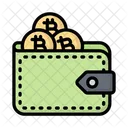 Carteira Criptografada Criptomoeda Carteira Icon