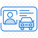 Carteira de motorista  Ícone