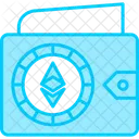 Carteira Ethereum Altcoin Carteira Criptografada Ícone