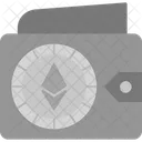 Carteira Ethereum Altcoin Carteira Criptografada Ícone