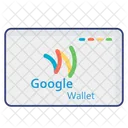 Google Wallet Cartao De Credito Cartao De Debito Ícone